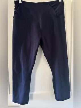 RBX Navy Blue Active Leggings Medium